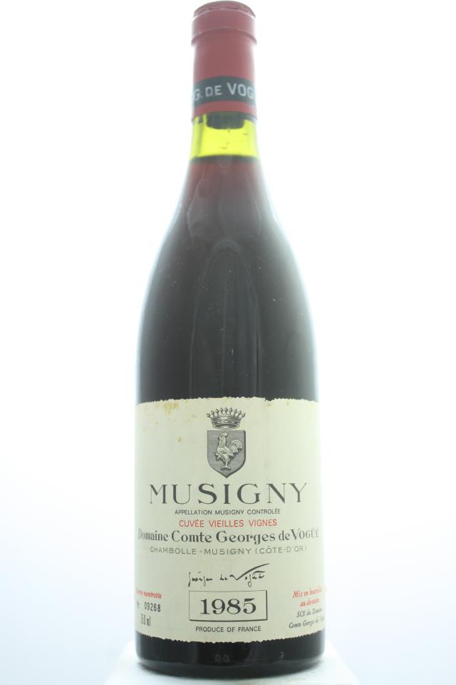 Comte Georges de Vogüé Musigny Cuvée Vieilles Vignes 1985