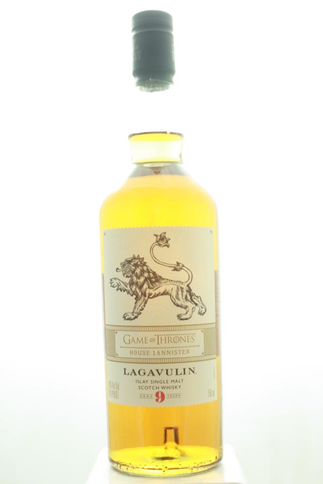 Lagavulin Islay Single Malt Scotch Whisky Game Of Thrones House Lannister 9-Years-Old NV