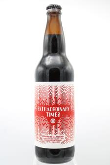 Modern Times Extraordinary Times Blended Stout Aged In Brandy & Maple Bourbon Barrels With Coconut, Coffee, & Vanilla Added Medicare For All, Yesterday NV