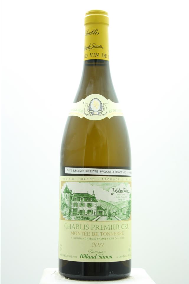 Billaud-Simon Chablis Montée de Tonnerre 2011