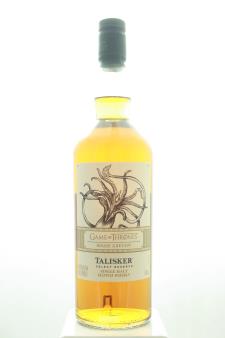 Talisker Single Malt Scotch Whisky Game Of Thrones House Greyjoy Select Reserve NV