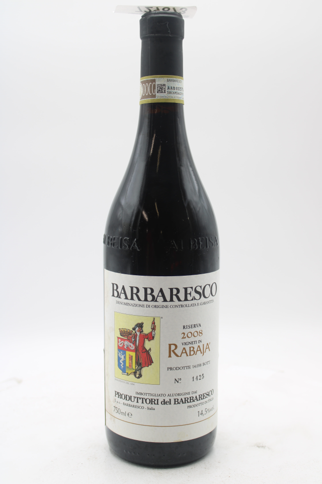 Produttori del Barbaresco Barbaresco Riserva Rabaja 2008