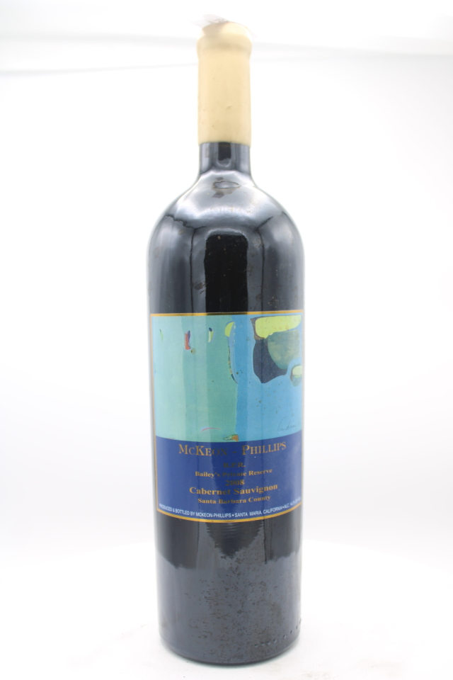 McKeon-Phillips Cabernet Sauvignon Bailey's Private Reserve 2008