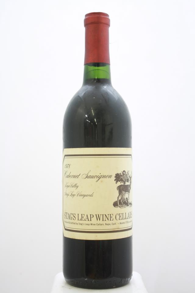 Stag's Leap Wine Cellars Cabernet Sauvignon Stag's Leap Vineyard 1978