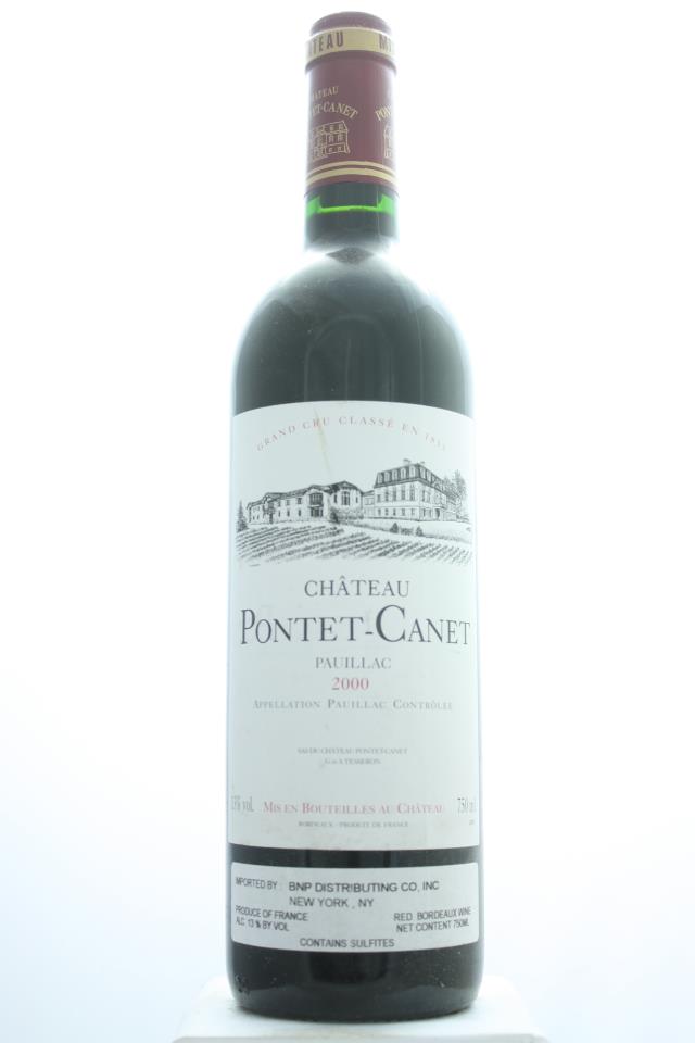 Pontet-Canet 2000