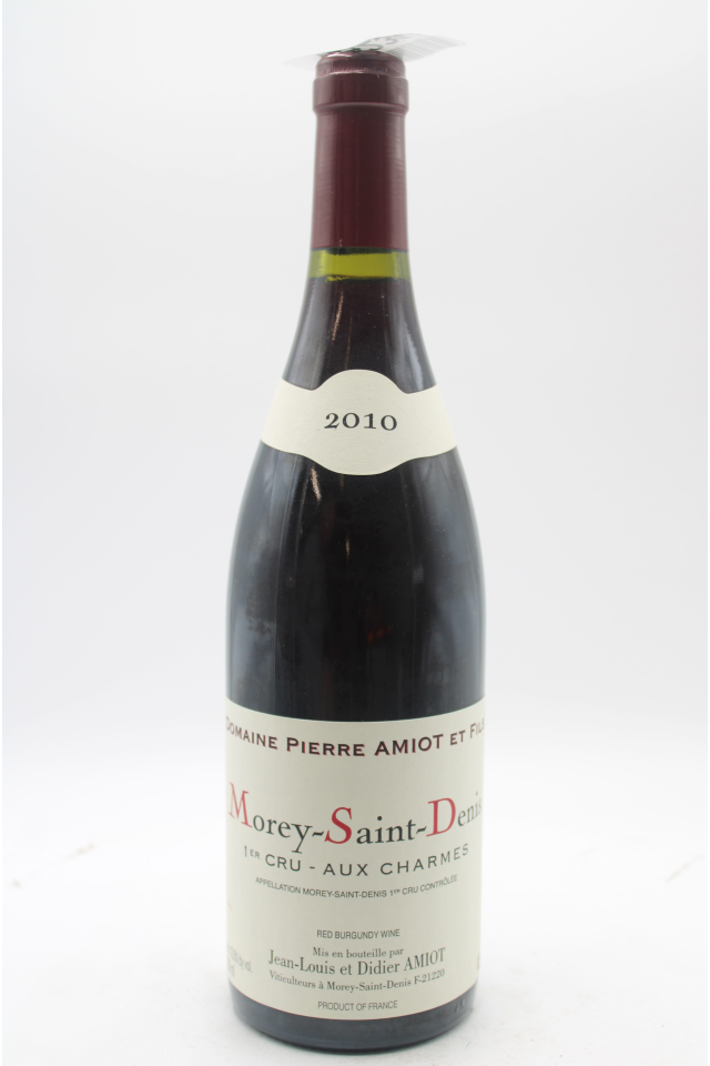 Jean-Louis et Didier Amiot Morey-Saint-Denis Aux Charmes 2010