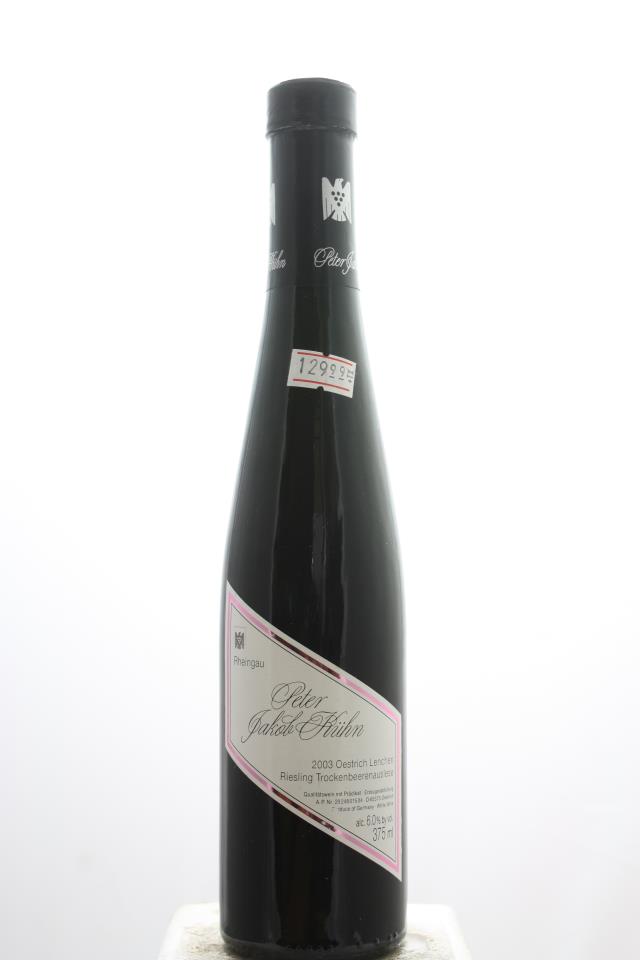 Peter Jakob Kühn Oestricher Lenchen Riesling Trockenbeerenauslese #15 2003