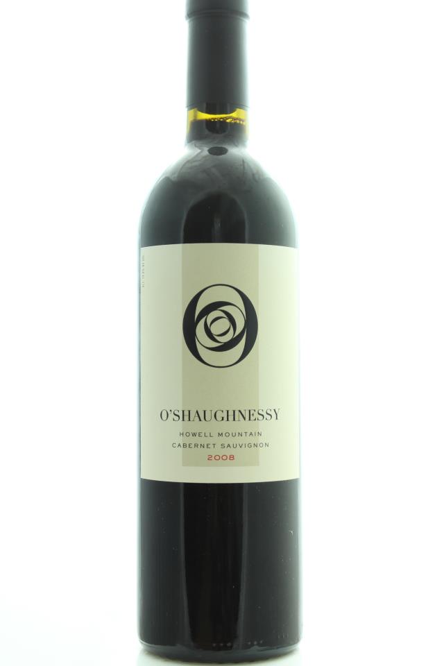 O'Shaughnessy Cabernet Sauvignon Howell Mountain 2008