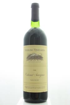 Sterling Vineyards Cabernet Sauvignon Estate Napa Valley 1988