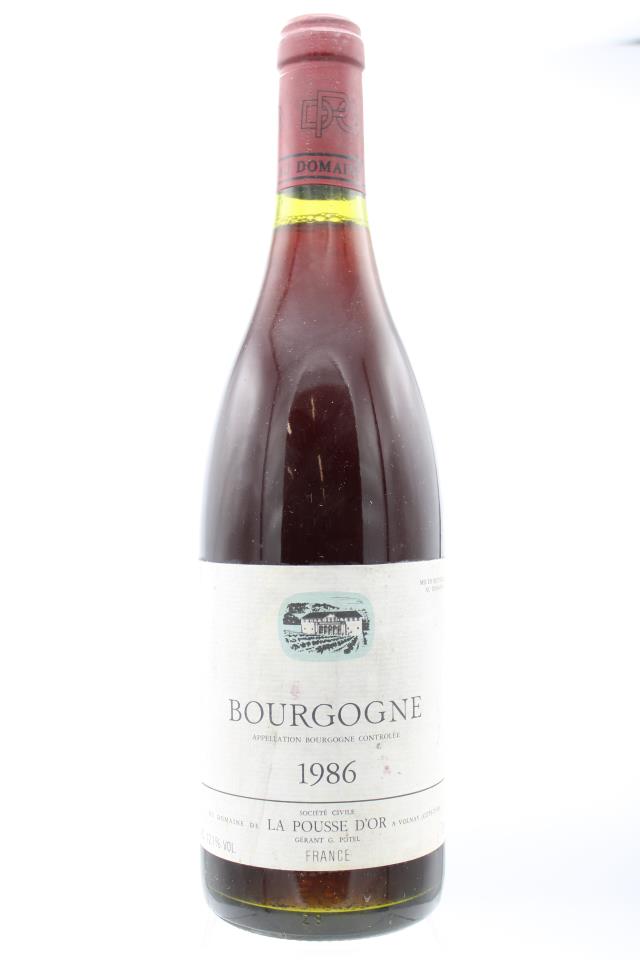 Domaine de La pousse d'Or Bourgogne 1986