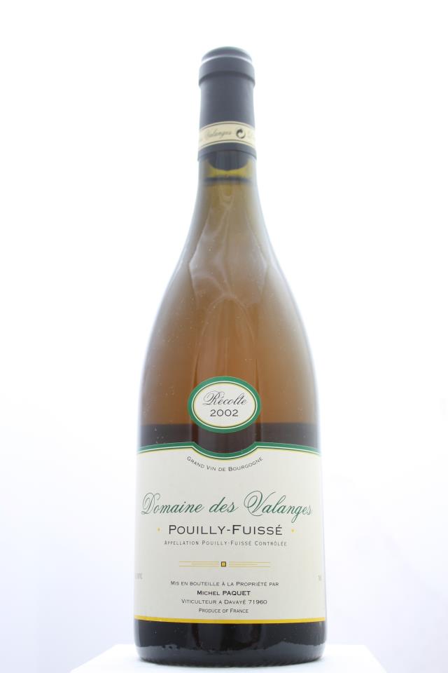 Domaine des Valanges Pouilly-Fuissé 2002