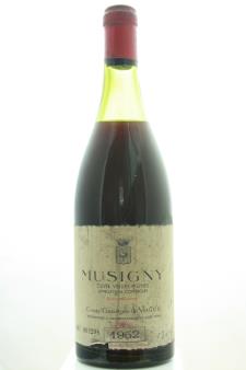 Comte Georges de Vogüé Musigny Cuvée Vieilles Vignes 1952