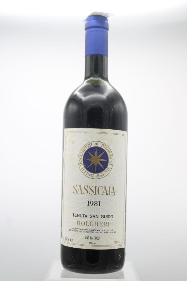 Sassicaia 1981