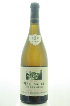 Jacques Prieur Meursault Clos de Mazeray Blanc 2009