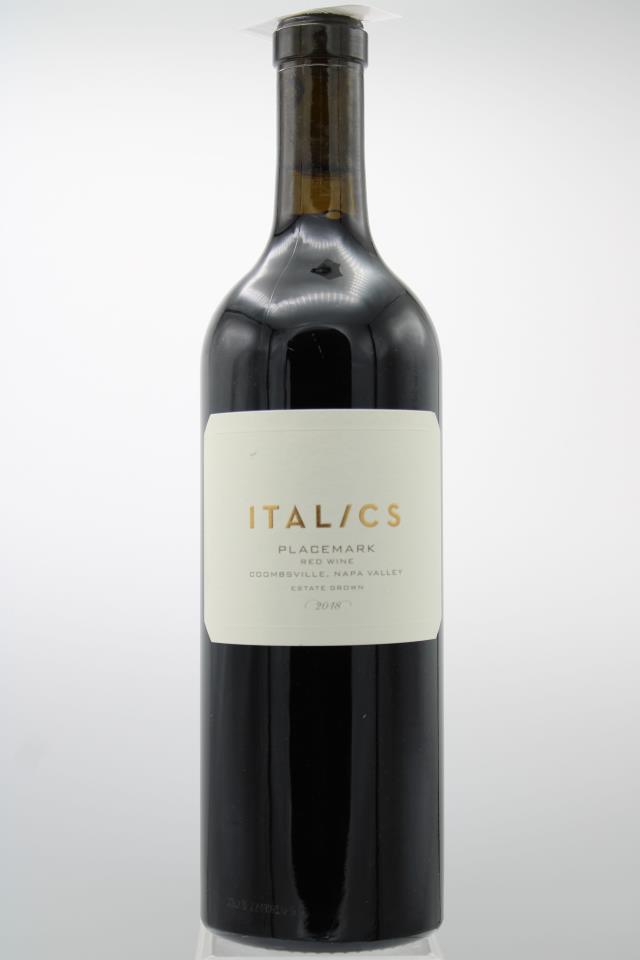 Italics Proprietary Red Estate Placemark 2018