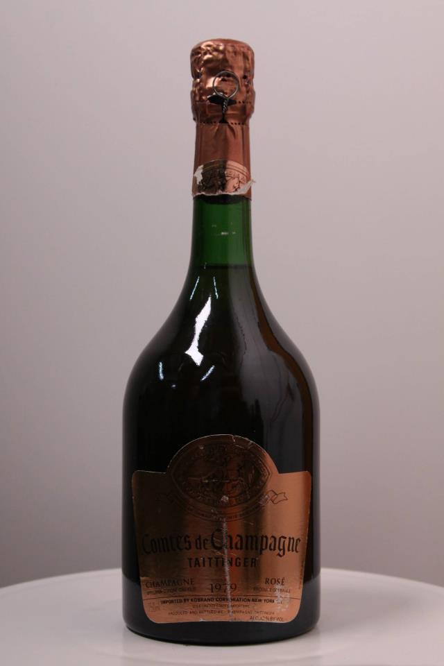 Taittinger Comtes de Champagne Rose 1979