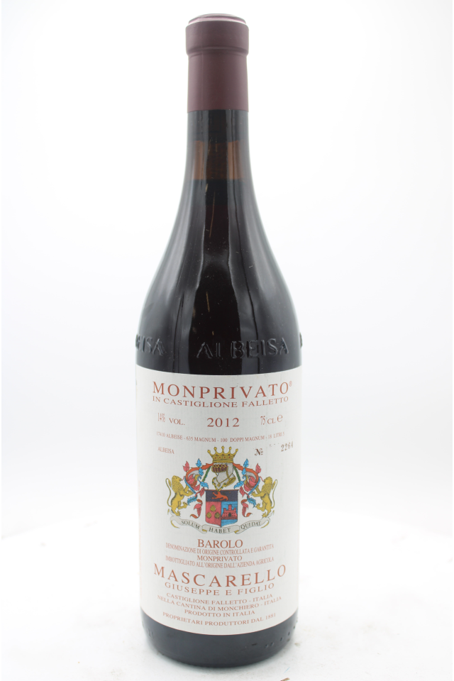 G. Mascarello Barolo Monprivato 2012