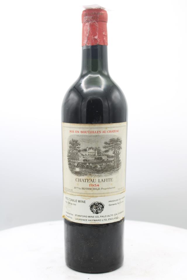 Lafite Rothschild 1934