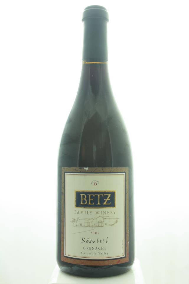 Betz Family Winery Grenache Bésoleil 2007