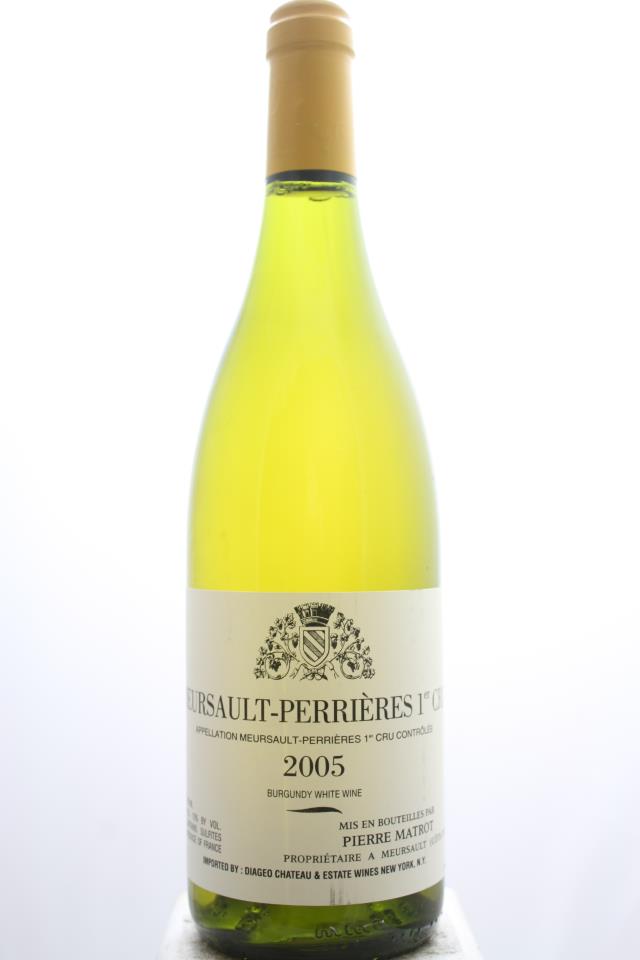 Pierre Matrot Meursault Perrières 2005