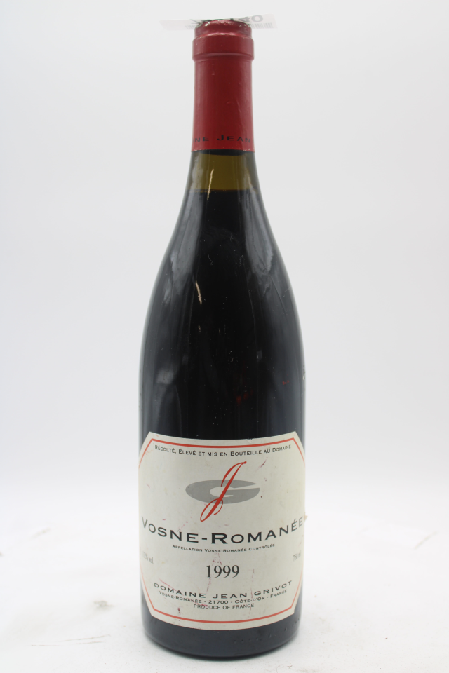 J. Grivot Vosne Romanée 1999
