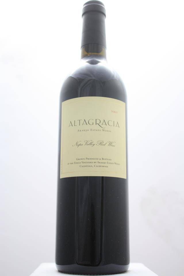 Araujo Estate Cabernet Sauvignon Altagracia 2002