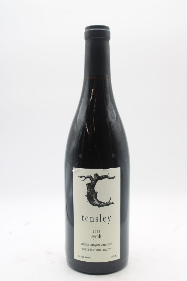 Tensley Syrah Colson Canyon Vineyard 2022