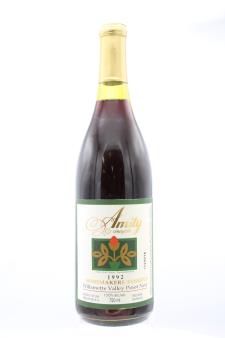 Amity Vineyards Estate Pinot Noir Winemakers Reserve 1992