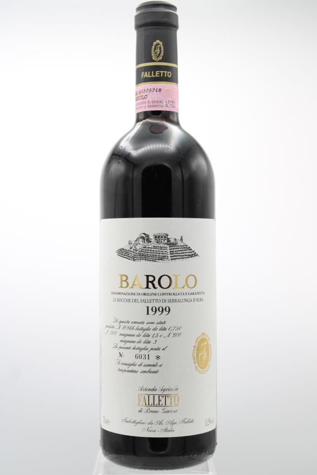 Bruno Giacosa Barolo Le Rocche del Falletto di Serralunga d'Alba 1999