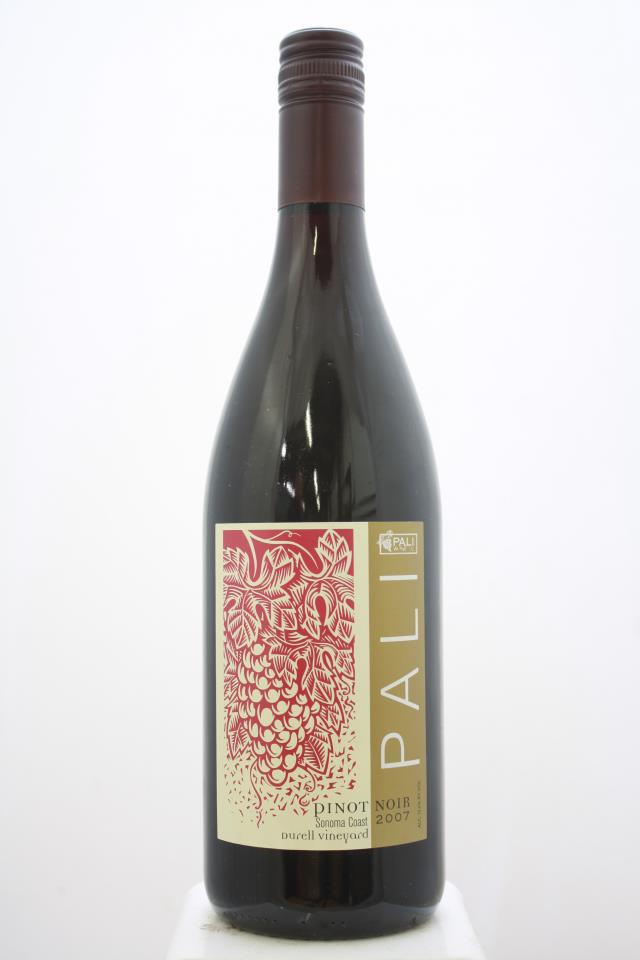 Pali Wine Company Pinot Noir Durrell Vineyard 2007