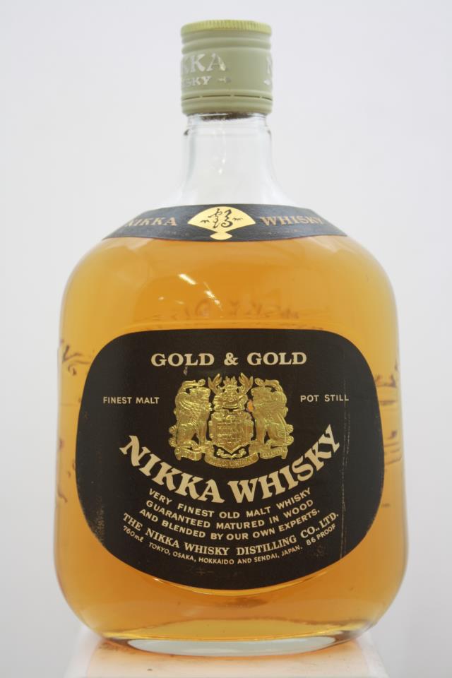 Nikka Pot Still Coffey Still Whisky Gold & Gold NV