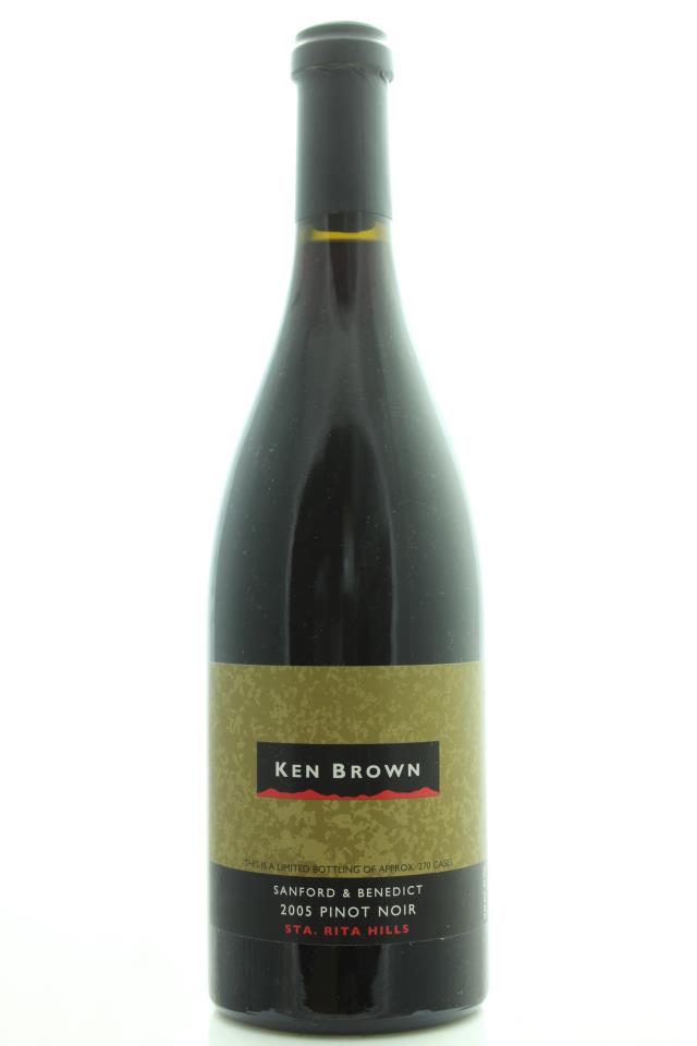 Ken Brown Pinot Noir Sanford & Benedict Vineyard 2005