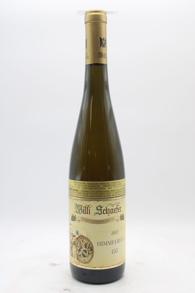 Willi Schaefer Graacher Himmelreich Riesling Trocken Grosses Gewächs #12 2012
