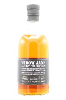 Widow Jane Straight Bourbon Whiskey Lucky Thirteen Aged-13-Years NV