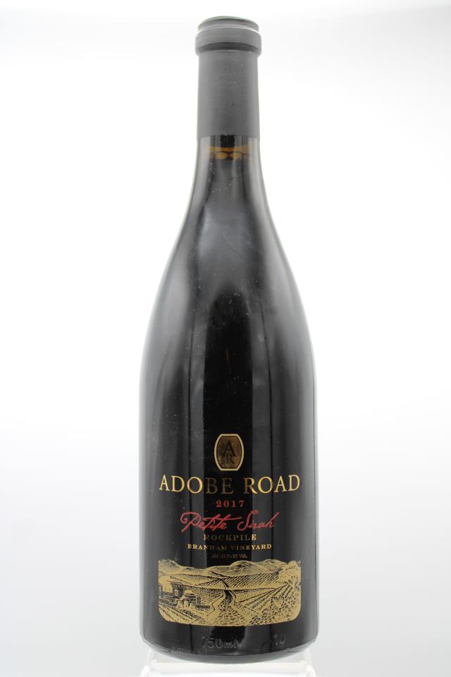 Adobe Road Petite Sirah Branham Vineyard 2017