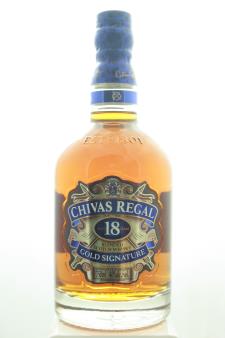 Chivas Blended Scotch Whisky Gold Signature 18-Years-Old NV