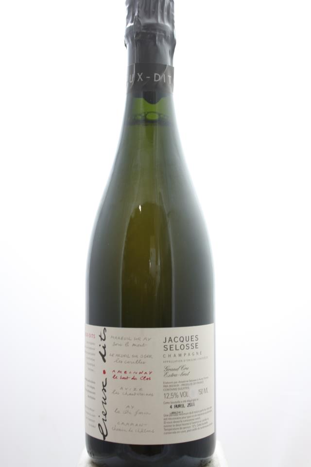 Jacques Selosse Lieux-Dits Le Bout du Clos Extra Brut NV