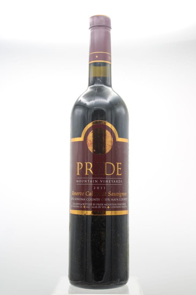 Pride Mountain Cabernet Sauvignon Reserve Sonoma County / Napa County 2011