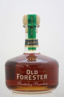 Old Forester Kentucky Straight Bourbon Whisky 12-Years-Old Birthday Bourbon Limited Bottling 2002
