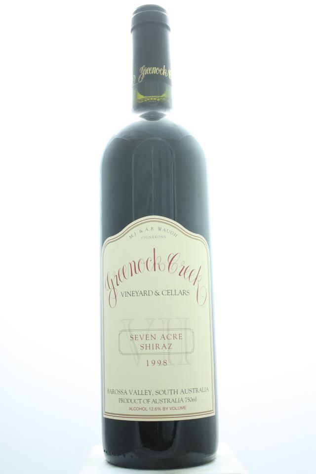 Greenock Creek Shiraz Seven Acre 1998