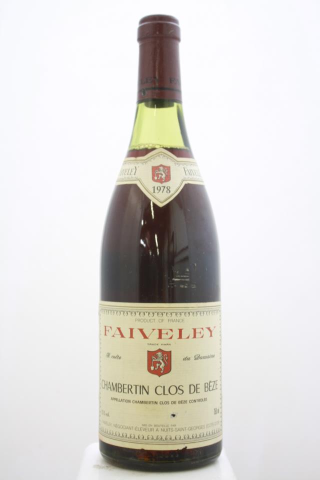 Faiveley (Domaine) Chambertin-Clos de Bèze 1978