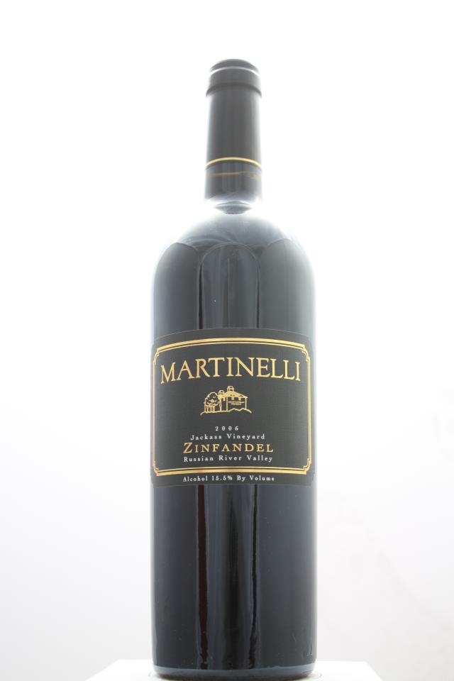 Martinelli Zinfandel Jackass Vineyard 2006