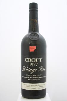 Croft Vintage Port 1977
