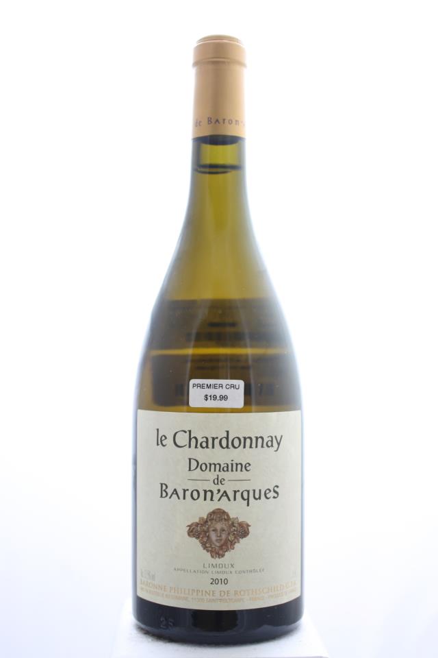 Domaine de Baron'Arques Limoux Le Chardonnay 2010