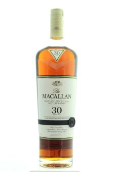 The Macallan Highland Single Malt Scotch Whisky 30-Years-Old (Annual 2018 Release) NV