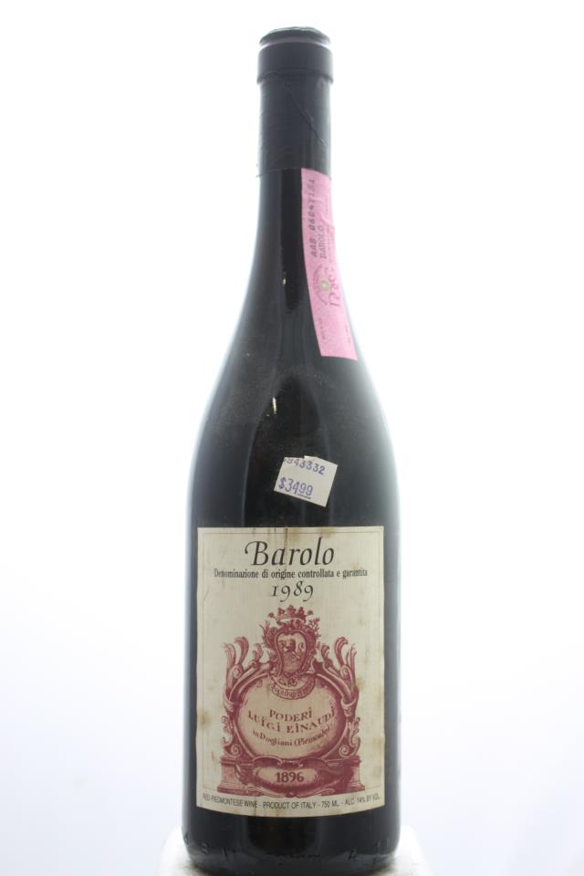Luigi Einaudi Barolo 1989