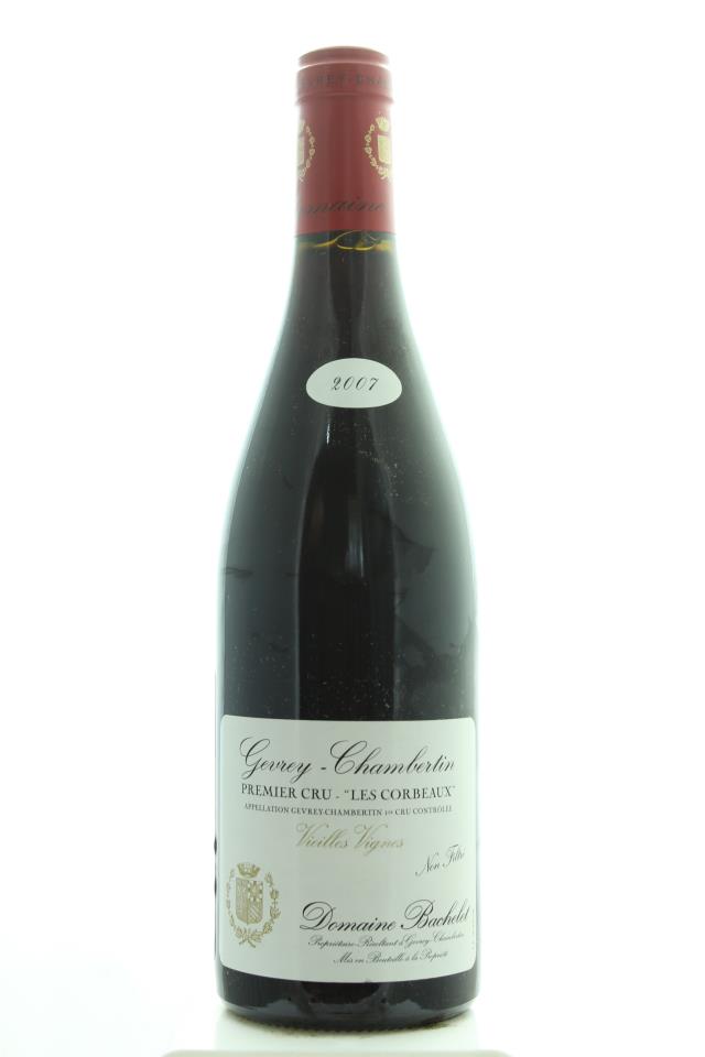 Bachelet Gevrey-Chambertin Les Corbeaux Vieilles Vignes 2007
