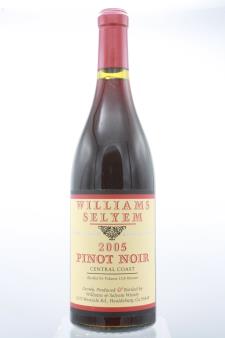 Williams Selyem Pinot Noir Central Coast 2005