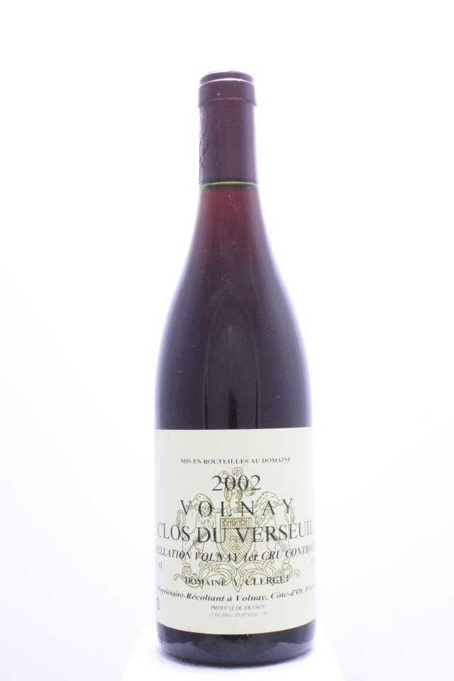 Y. Clerget Volnay Clos du Verseuil 2002
