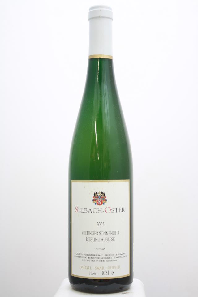 Selbach-Oster Zeltinger Sonnenuhr Riesling Auslese Rotlay #14 2005